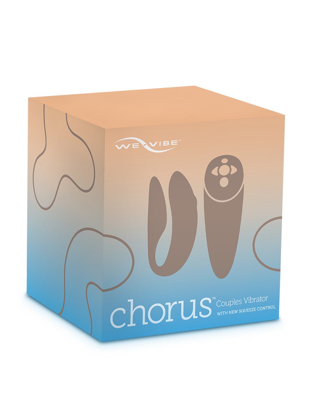 We-Vibe Chorus Adjustable Couples' Vibrator- Blue- Box