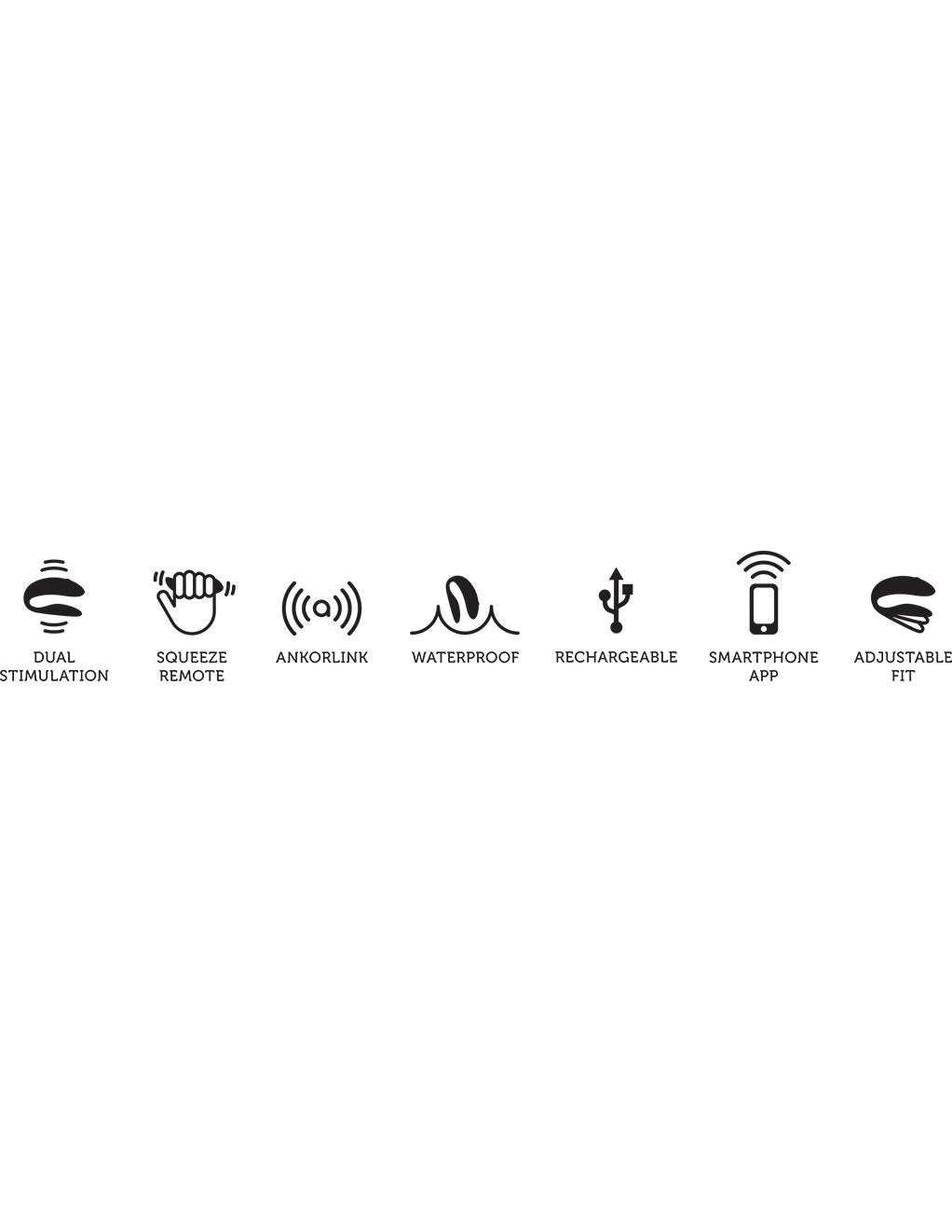 We-Vibe Chorus Adjustable Couples' Vibrator- Features