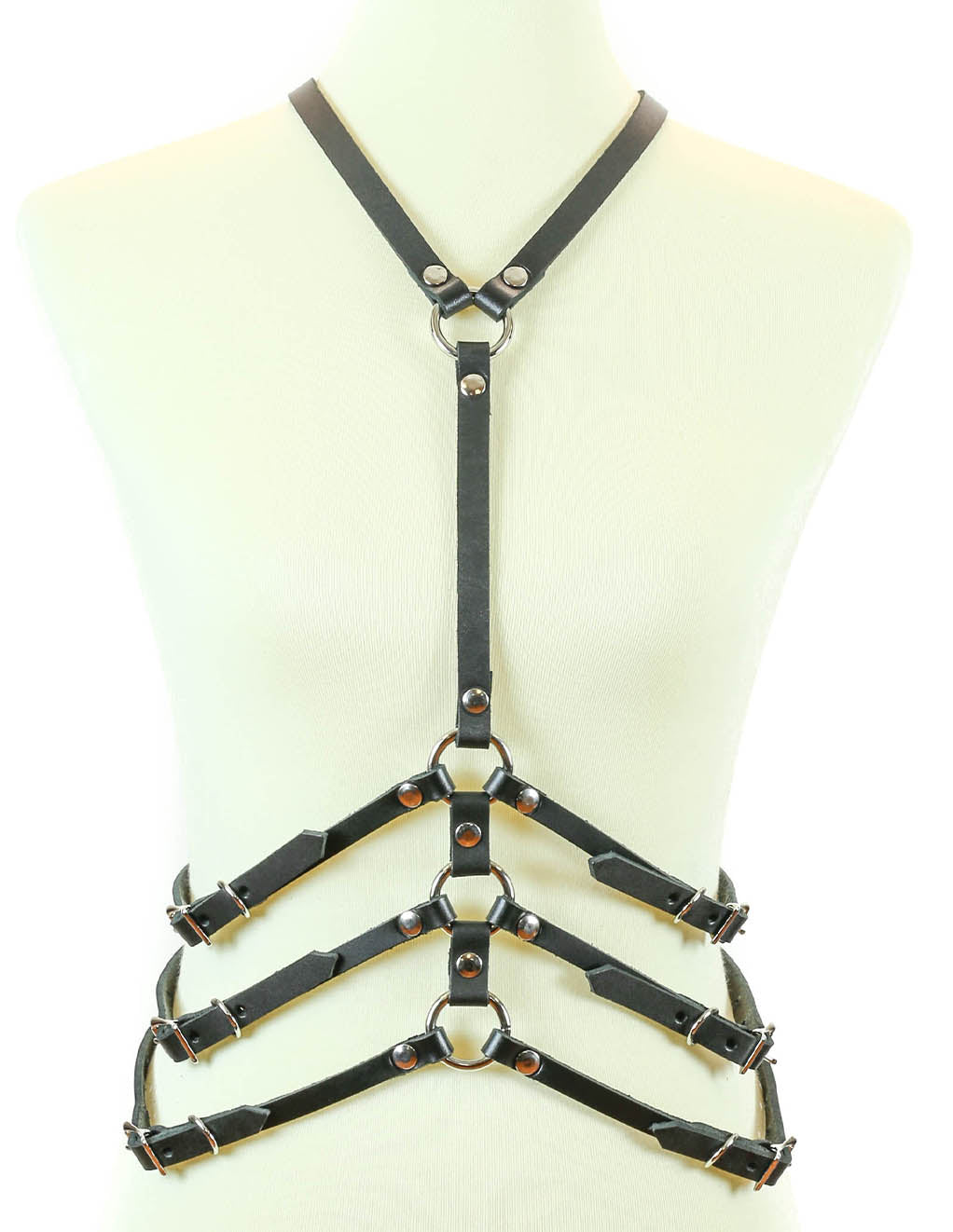 Funk Plus Skinny 3 Buckle Harness- Front