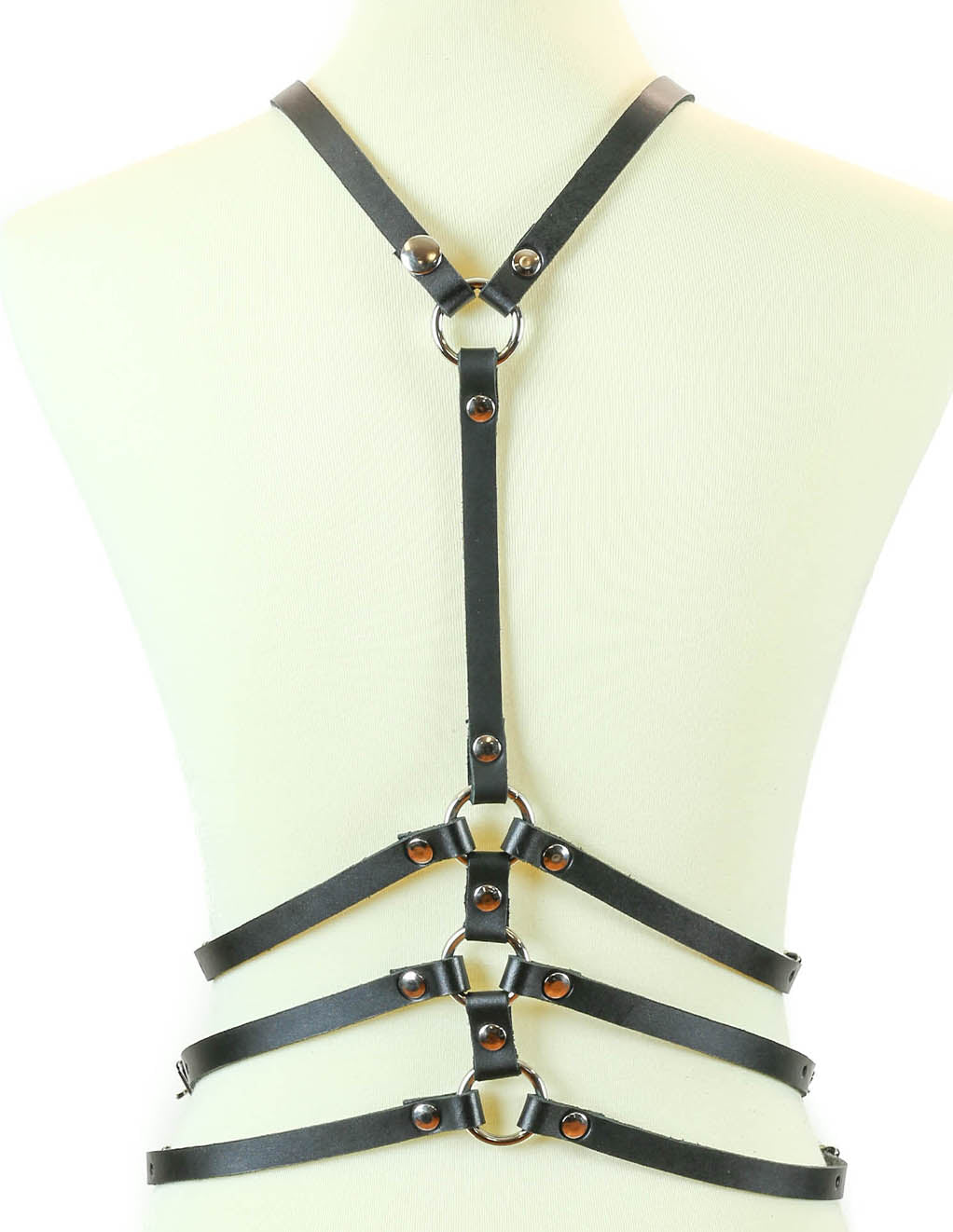Funk Plus Skinny 3 Buckle Harness- back