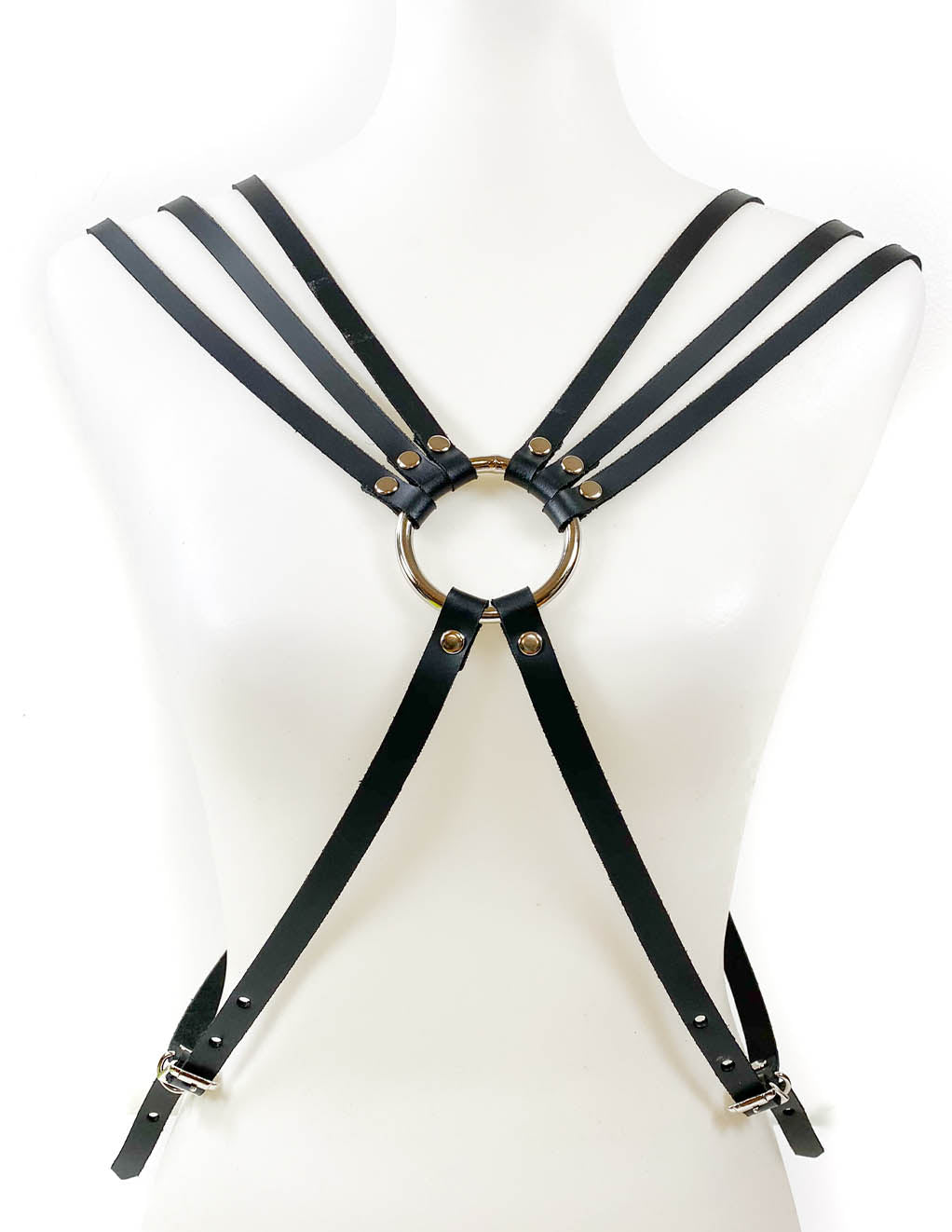 Funk Plus 8 Strap Genuine Leather Harness- Front