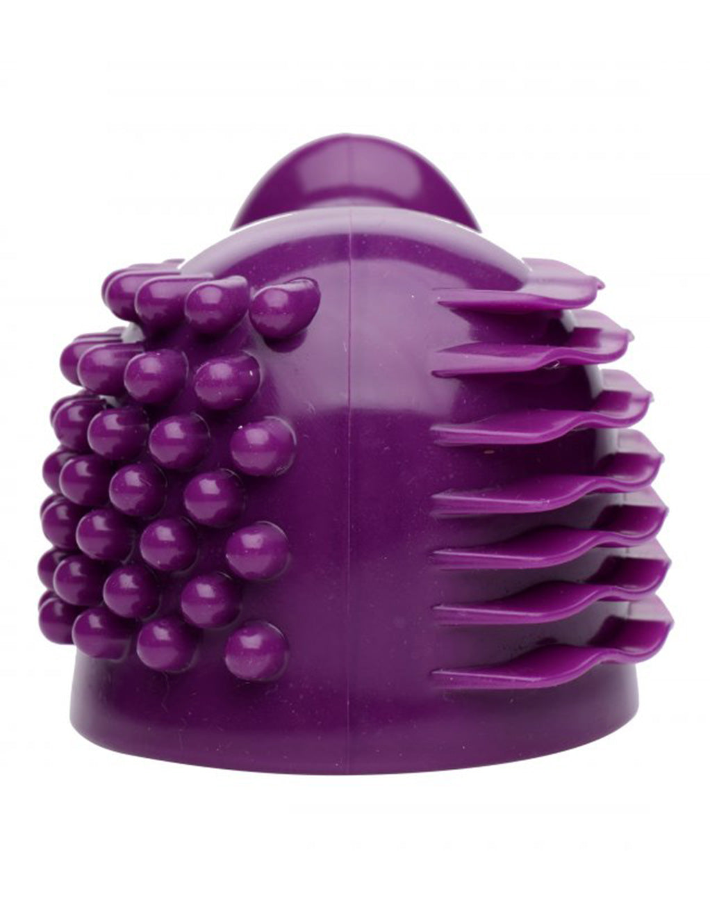 Wand Essentials Triple Thrill 3 in 1 Wand Attachment Purple Textured