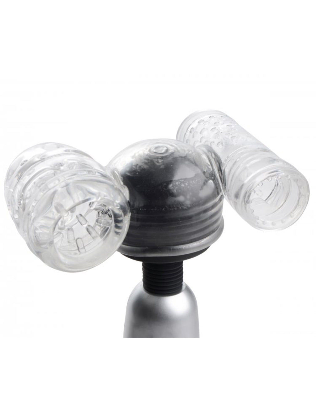 Wand Essentials Twin Turbo Strokers Attachment- Angle