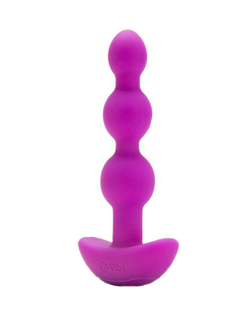 B-Vibe Triplet Vibrating Anal Beads- Pink- Side
