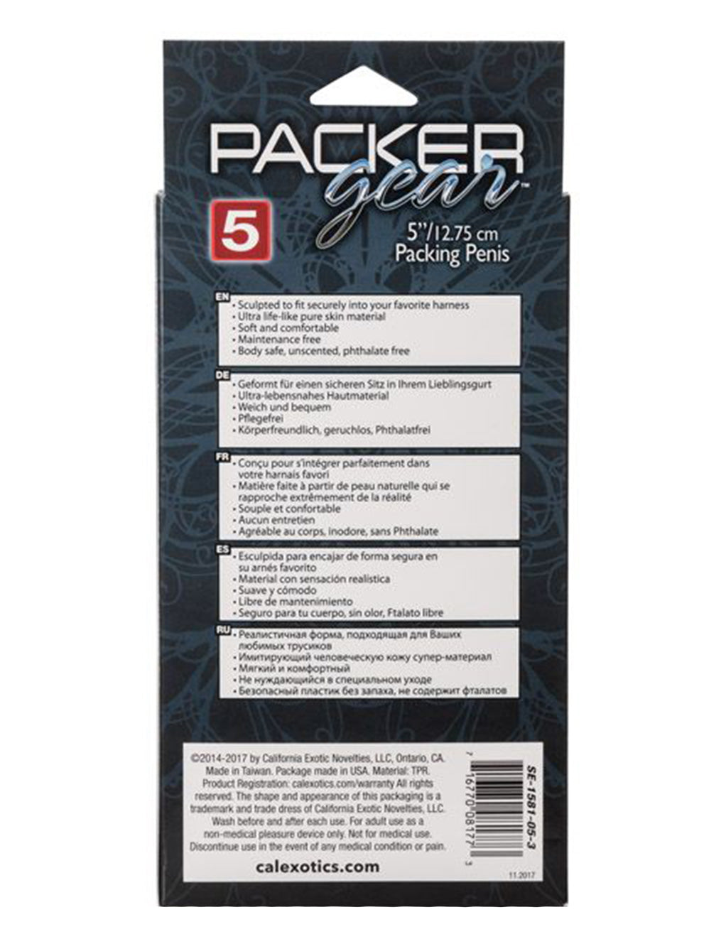 CalExotics Packer Gear 5 inch Packing Penis Ivory