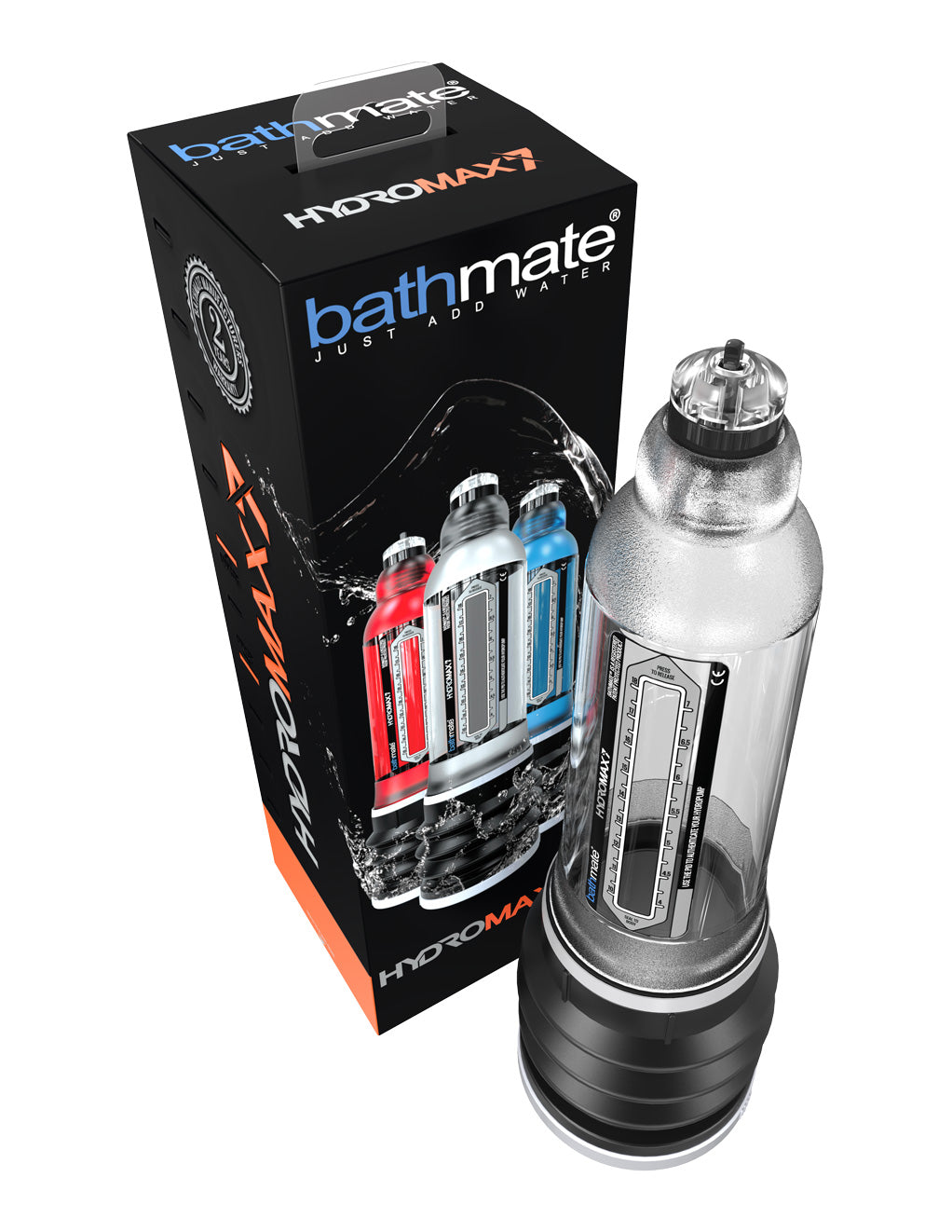 Bathmate Hydromax 7 Penis Pump Box High View