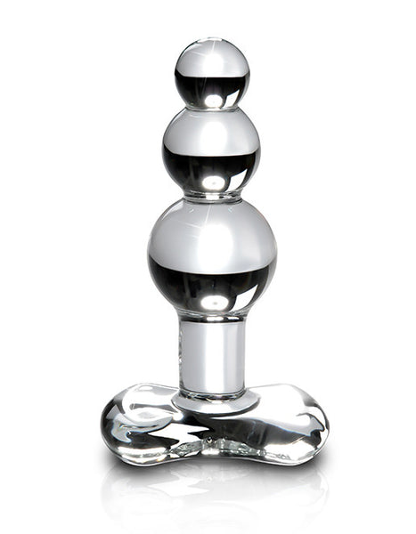 Icicles No 47 Glass Beaded Plug Clear | Sex Toys at Hustler Hollywood Icicles No 47 Glass Beaded Plug Clear | Sex Toys at Hustler Hollywood