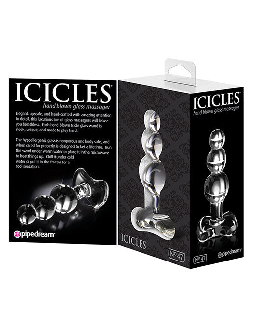 Icicles No 47 Beaded Plug Clear Package