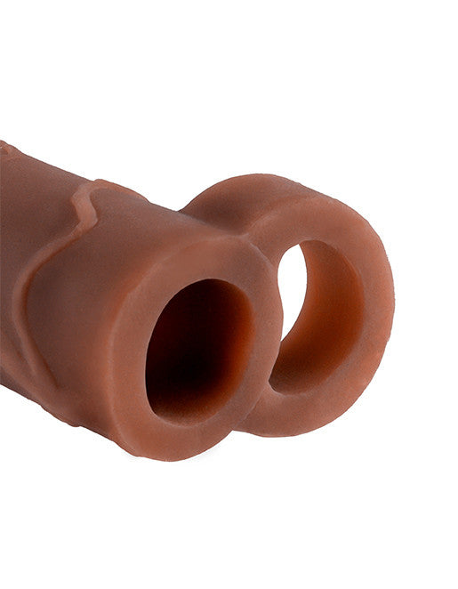 Fantasy X-Tensions Perfect 2 Inch Extender with Ball Strap Brown