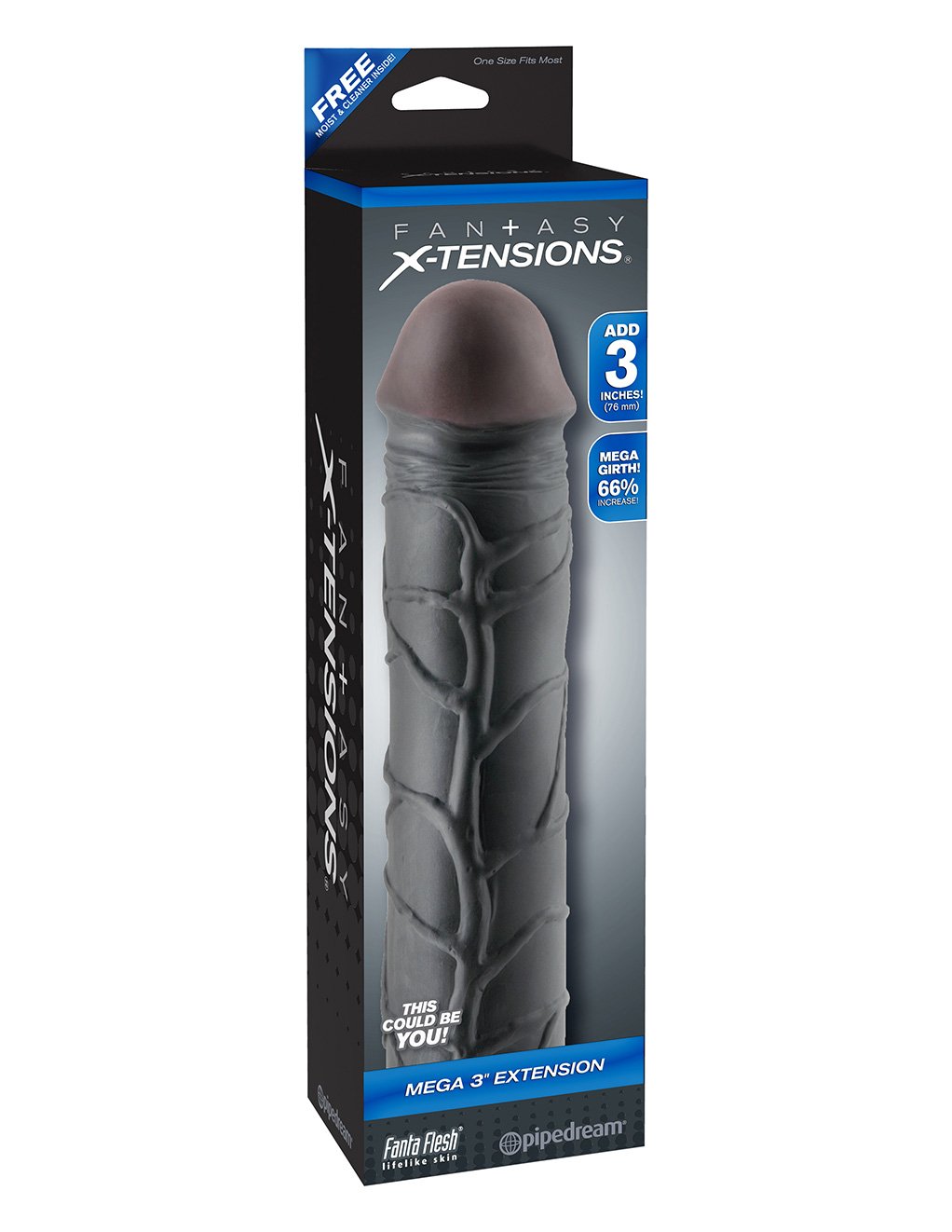 Fantasy X-tensions Mega 3 Extension- Black- Box