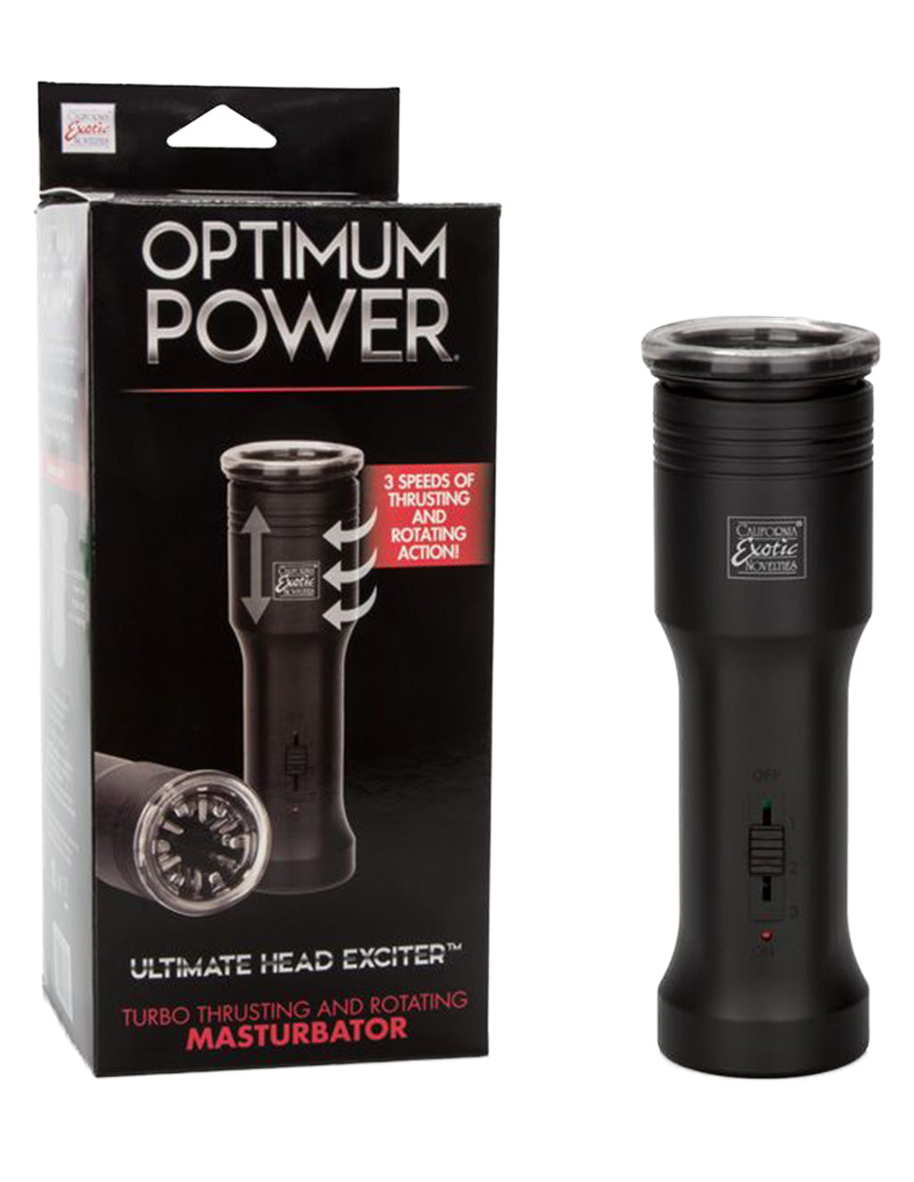 Cal Exotics Optimum Power Ultimate Head Exciter Rotating Masturbator