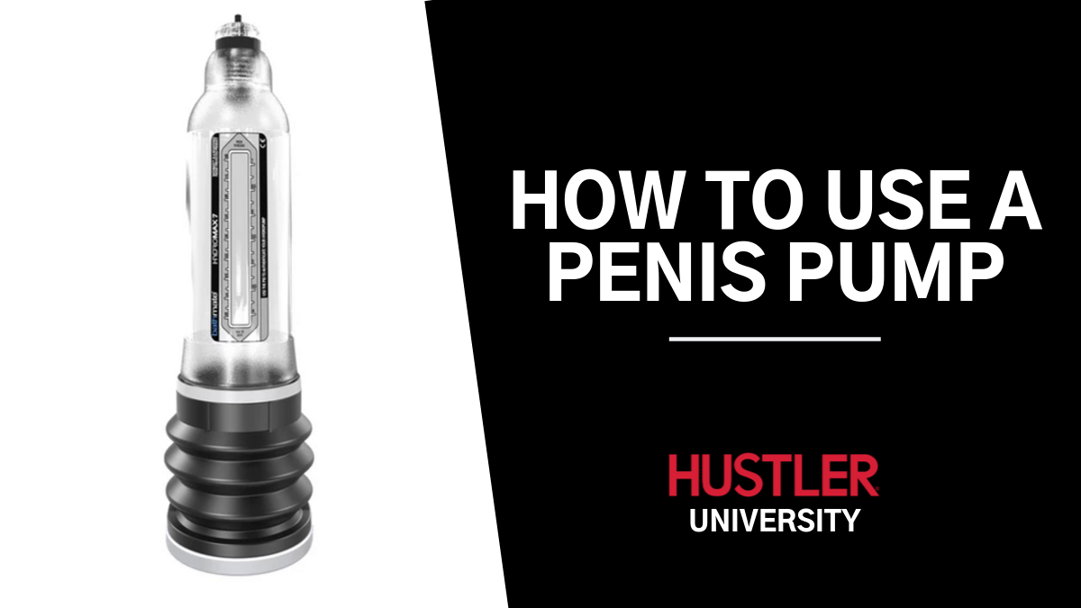 How to Use a Penis Pump
