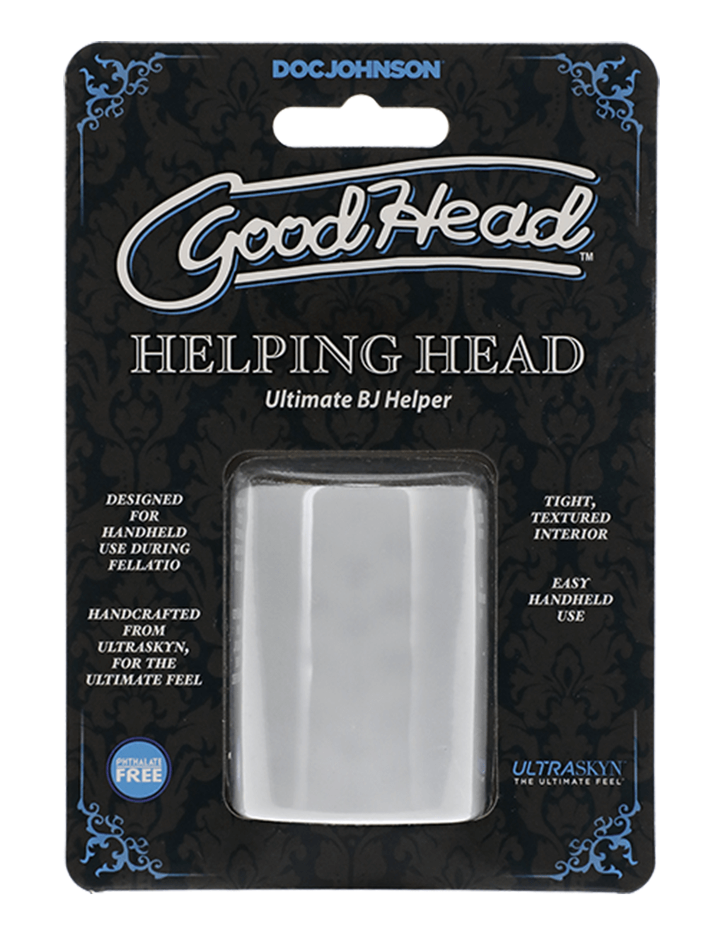 GoodHead Helping Head Silicone BJ Stroker Package