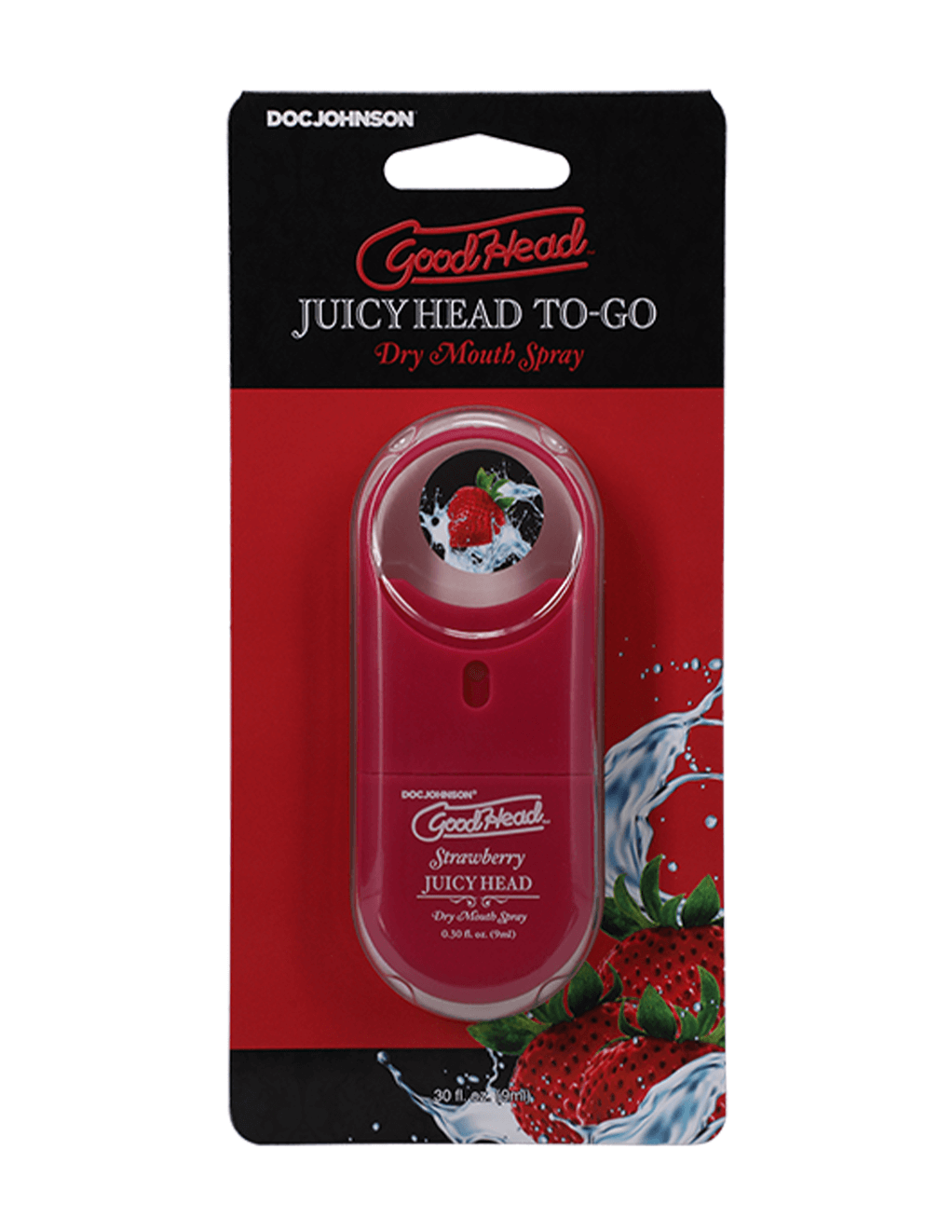GoodHead Juicy Head To Go - Strawberry Package 