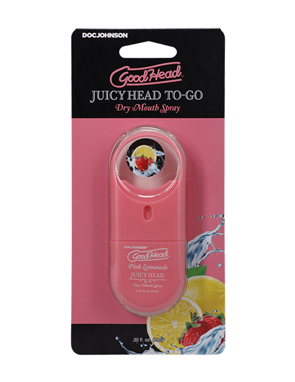 GoodHead Juicy Head To Go - Pink Lemonade Package 