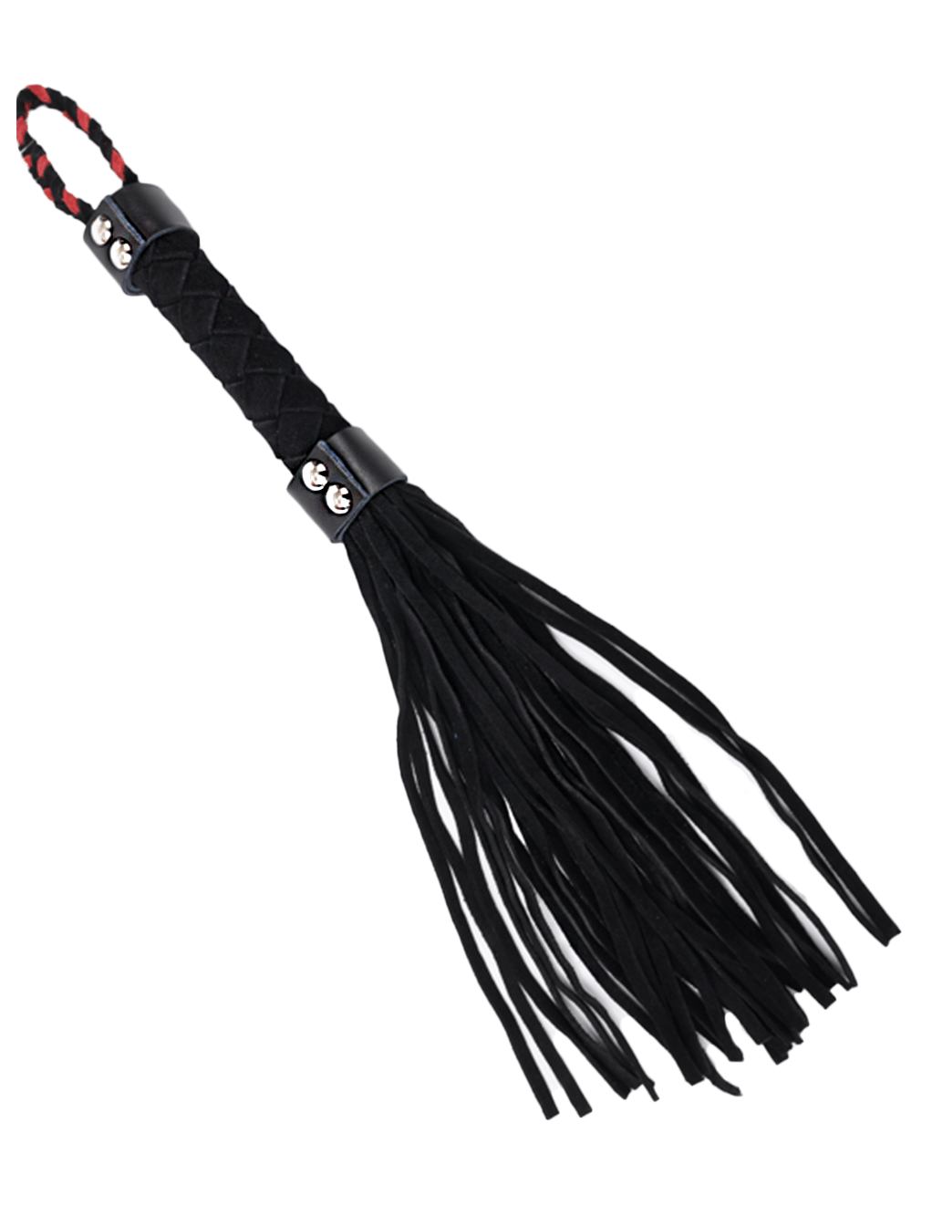 Bizarre Video 15" Leather Flogger - Black