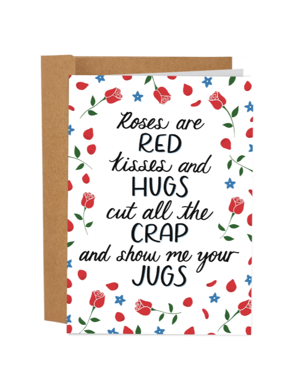 Show Me Your Jugs Card