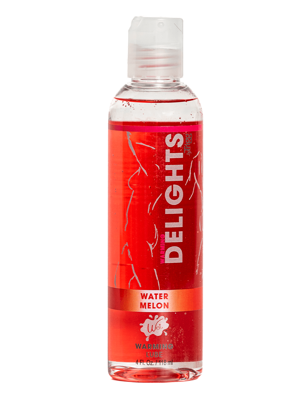 Wet Warming Delights - Watermelon- Flavored Lube 4 Oz