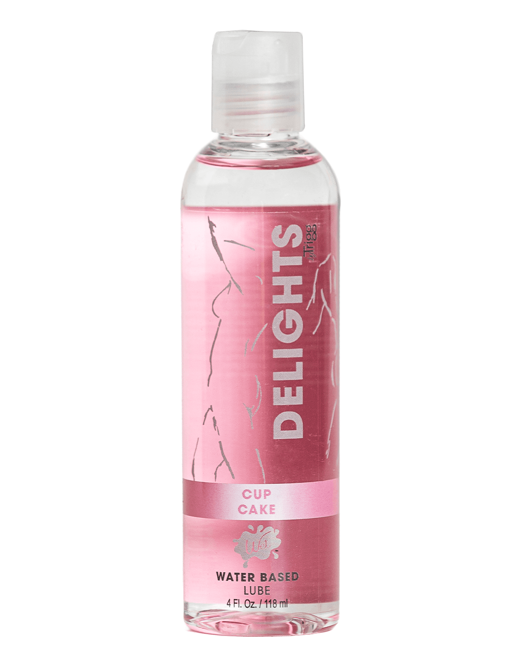 Wet Delights Lubricant Cup Cake Bottle Front