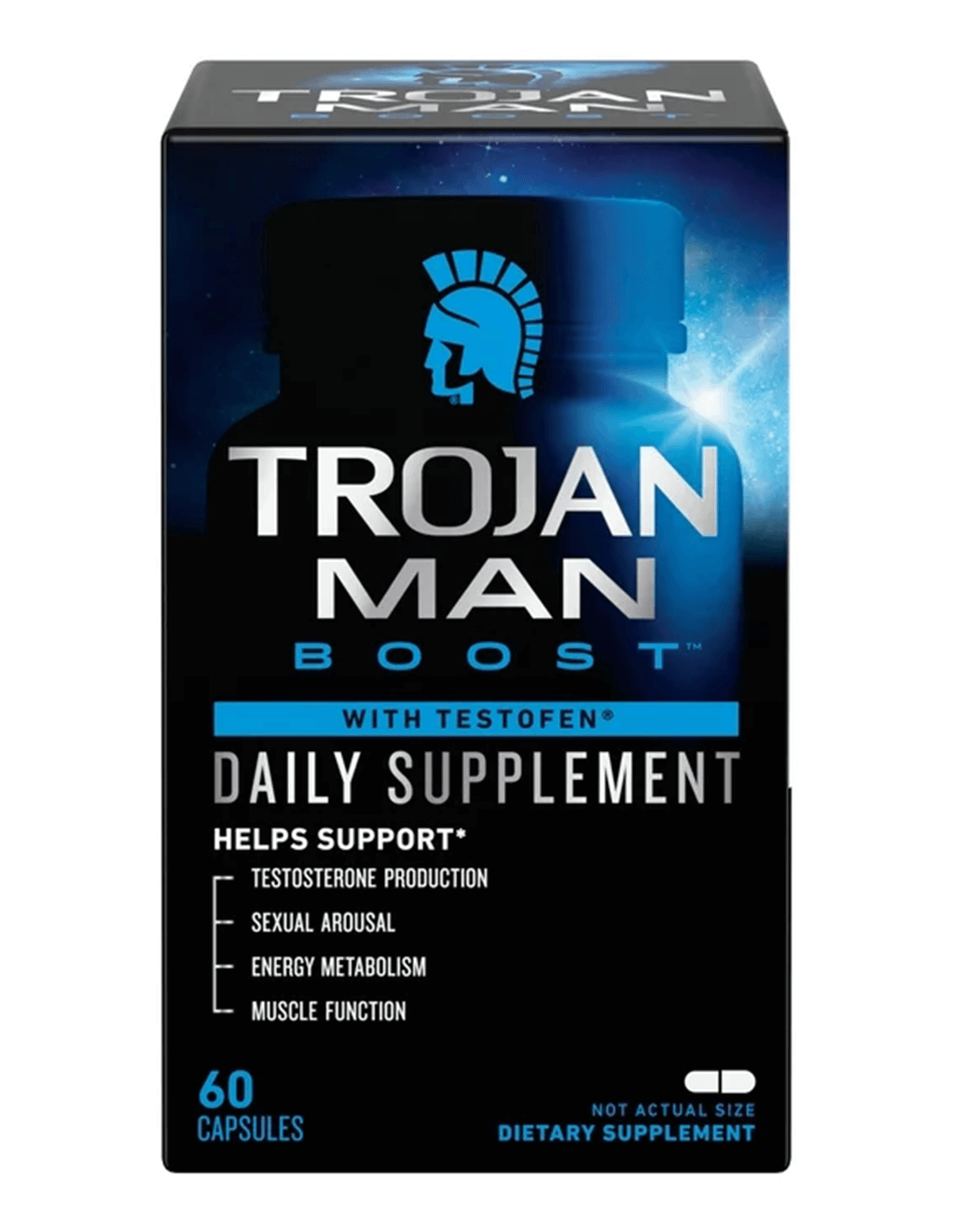 Trojan Man Boost 60ct-Front
