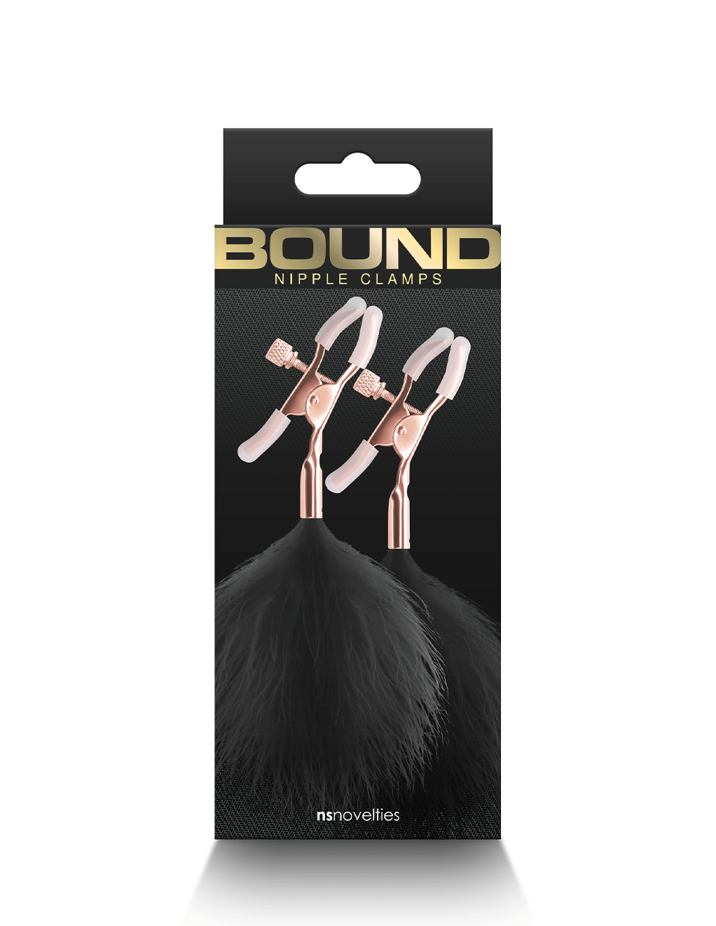 Adjustable Feather Clamps F1 - BLACK Package