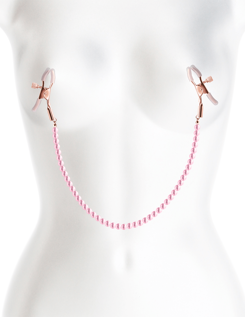 Adjustable Pearl Chain Clamps DC1 - Pink Clamps