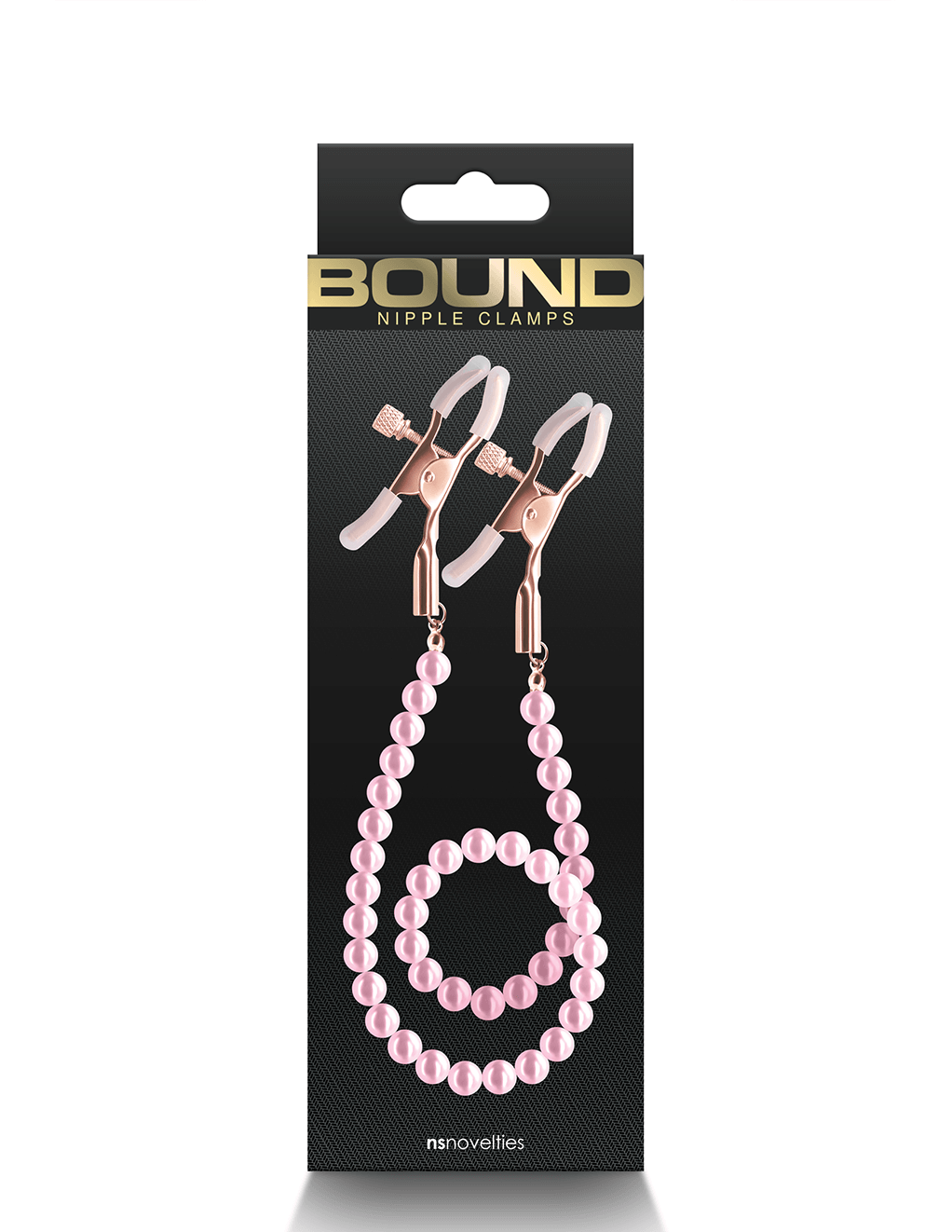 Adjustable Pearl Chain Clamps DC1 - Pink Package