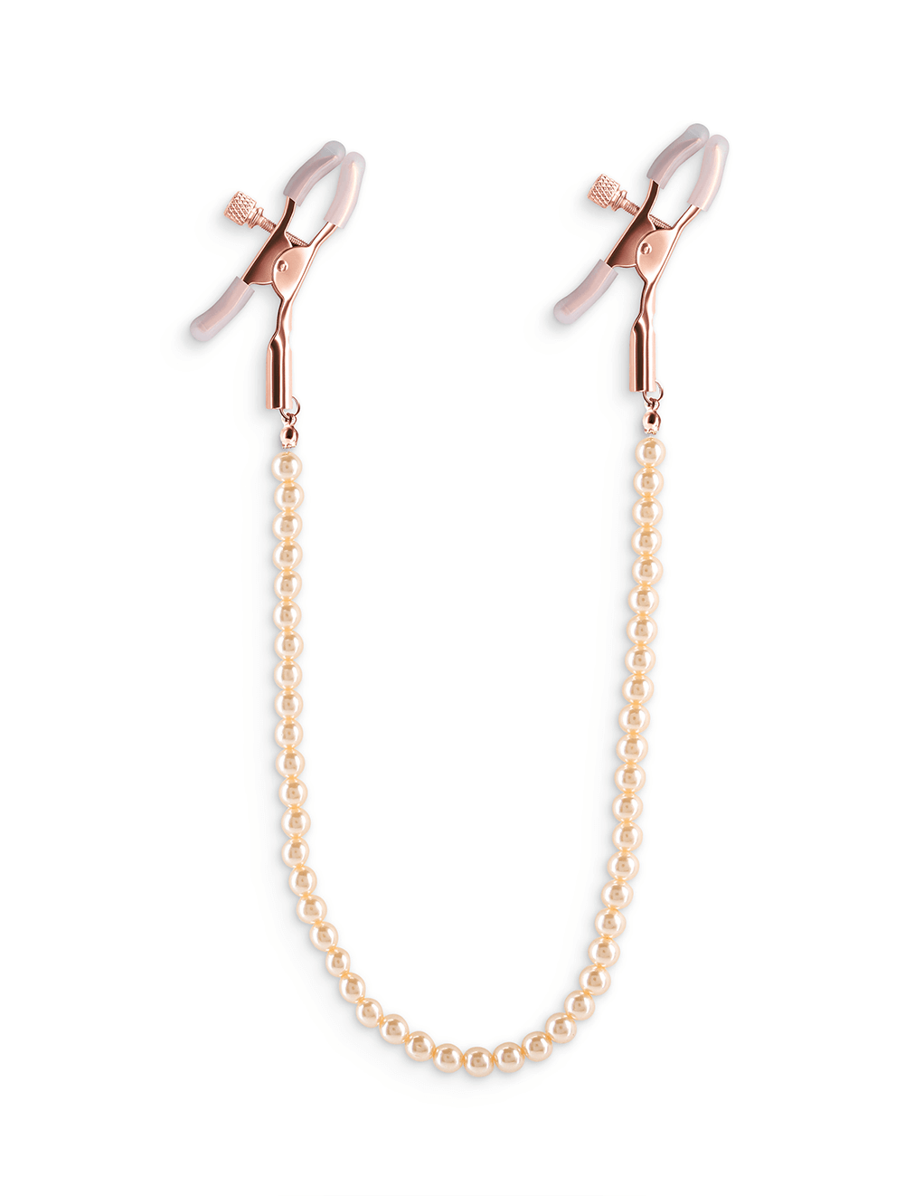 Adjustable Pearl Chain Clamps DC1 - Rose Gold