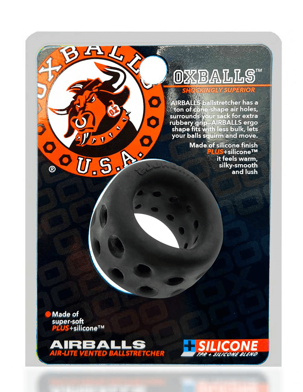 Airballs Ballstretcher - Black Ice - Package