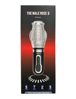 The Male Rose 3 Thrusting Vibrating Rotating Stroker