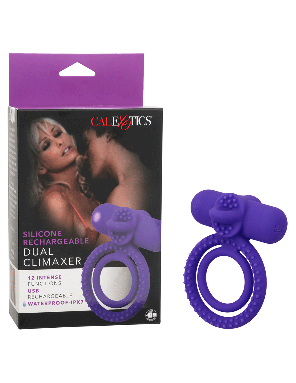 Silicone Rechargeable Dual Climaxer Vibrating Ring | Sex Toys at Hustler Hollywood Silicone Rechargeable Dual Climaxer Vibrating Ring | Sex Toys at Hustler Hollywood