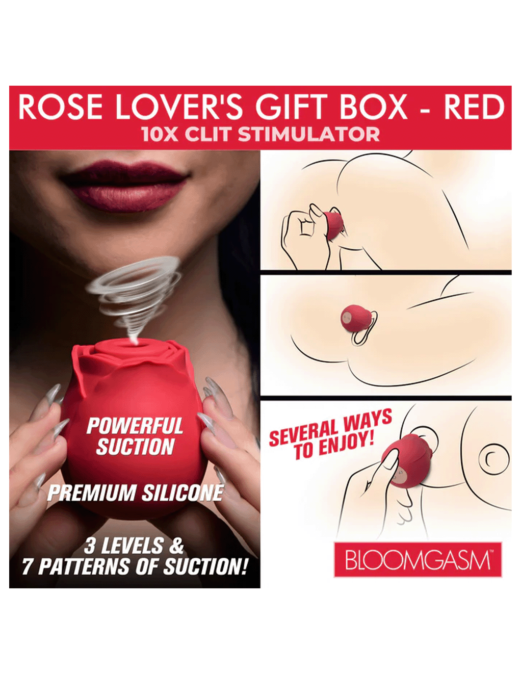 Bloomgasm Rose Lover's Gift Box