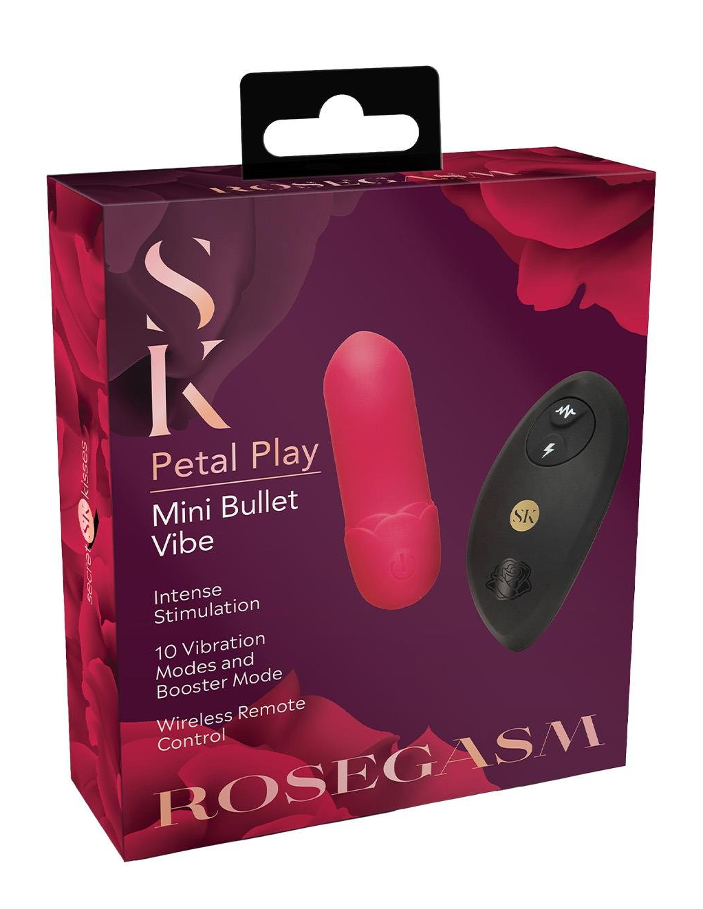 Rosegasm Petal Play Mini Bullet Vibe w. Remote
