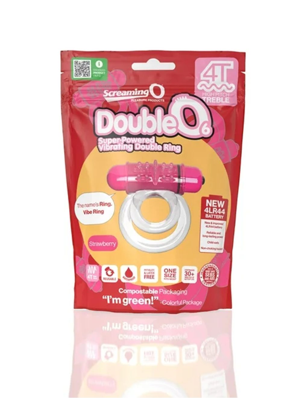 Screaming O 4B DoubleO 6 Vibrating C-Ring | Sex Toys at Hustler Hollywood Screaming O 4B DoubleO 6 Vibrating C-Ring | Sex Toys at Hustler Hollywood