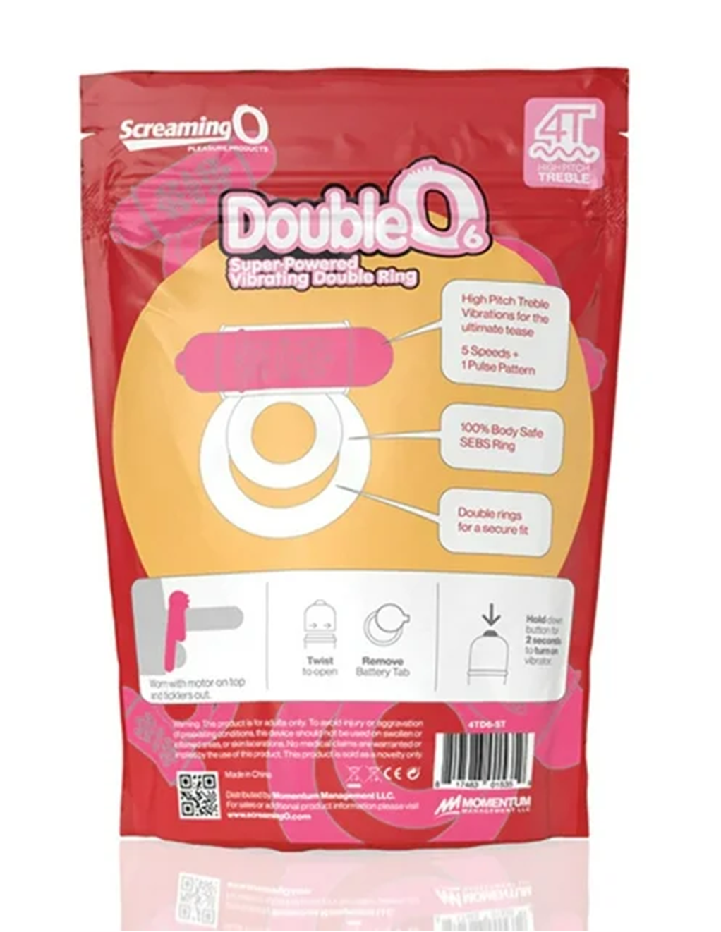 Screaming O 4B DoubleO 6 Vibrating C-Ring | Sex Toys at Hustler Hollywood Screaming O 4B DoubleO 6 Vibrating C-Ring | Sex Toys at Hustler Hollywood