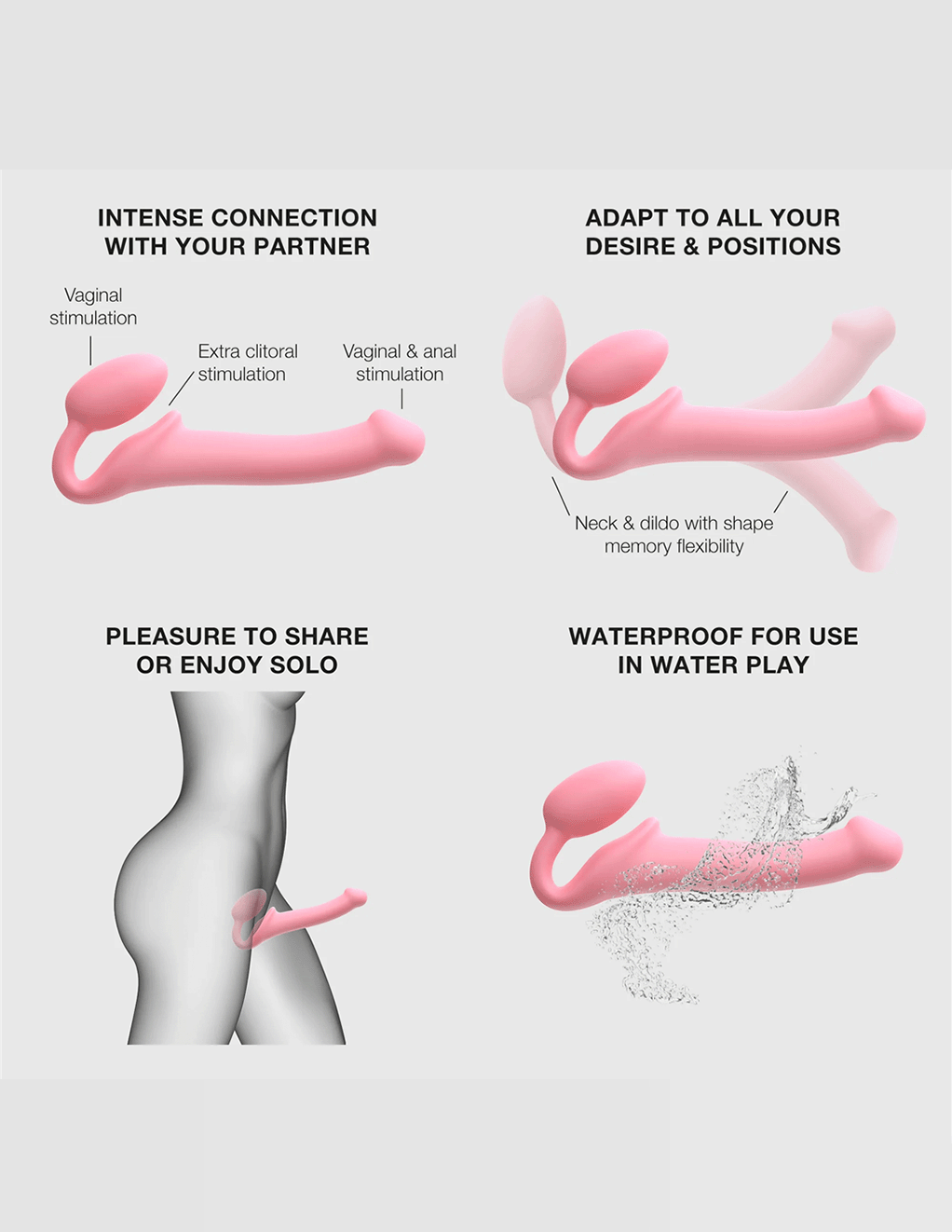 Semi-Realistic Posable Strap-On