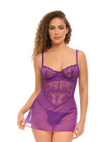 Underwire Floral Babydoll