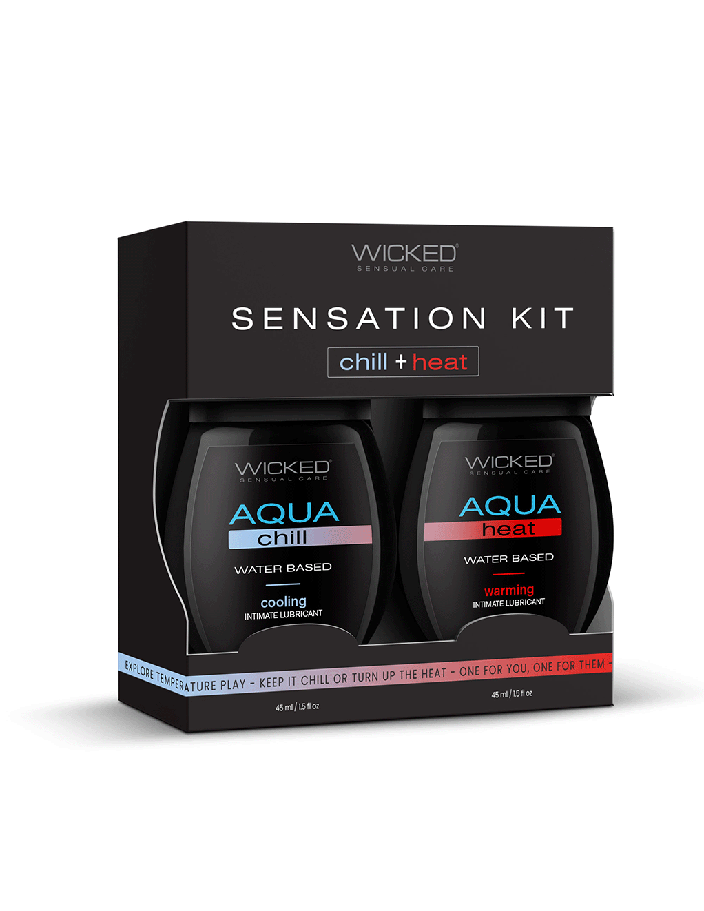 Wicked Sensations Warming & Cooling Lubricant Kit