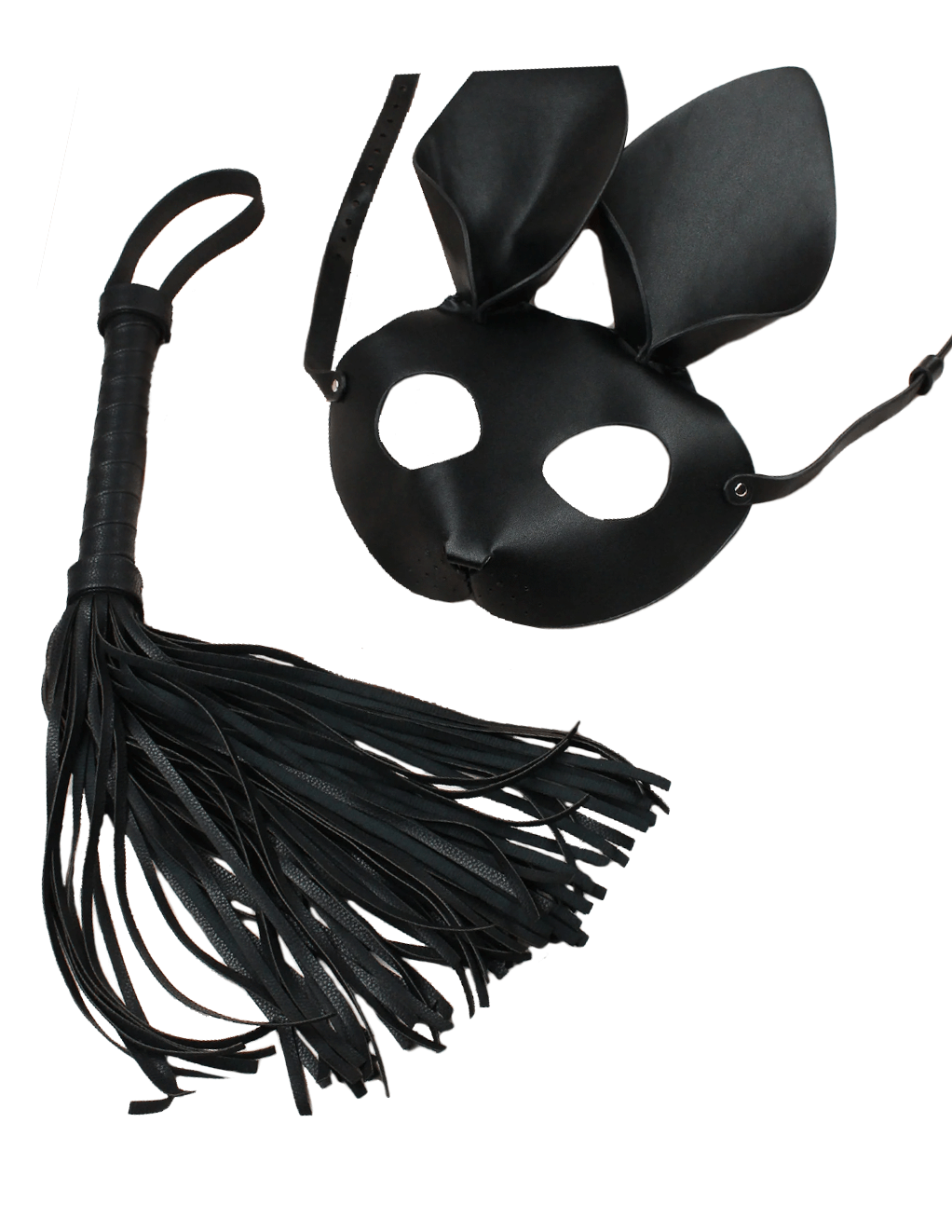 Edonista Alice Bondage Bunny 14pc Set - Bunny Mask and Flogger