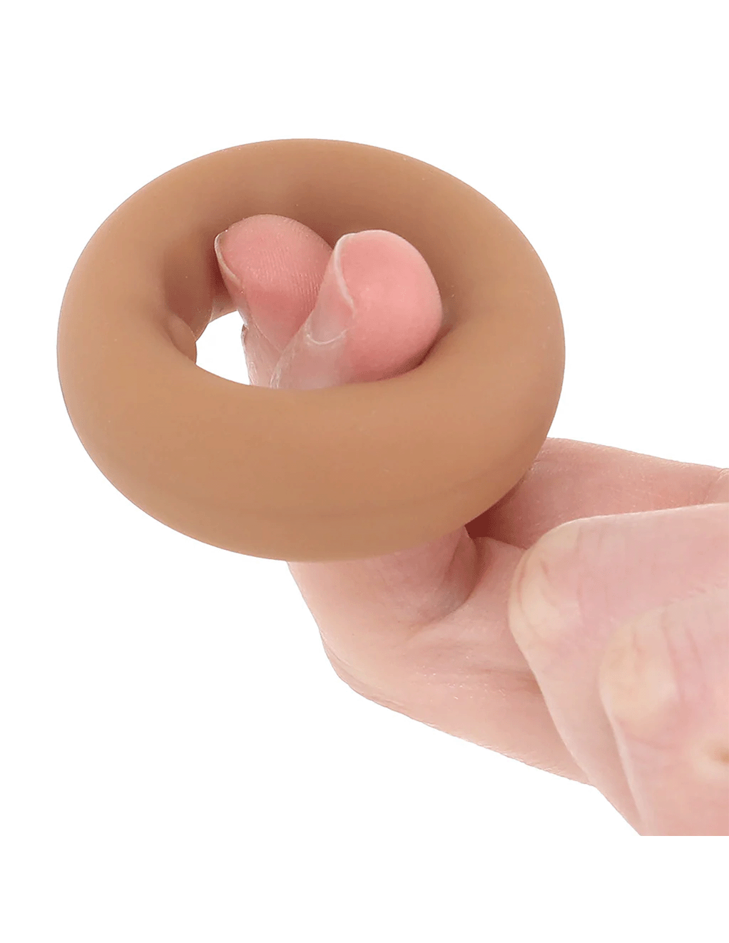Gunner Liquid Silicone Super Stretchy Flesh Tone Cockring