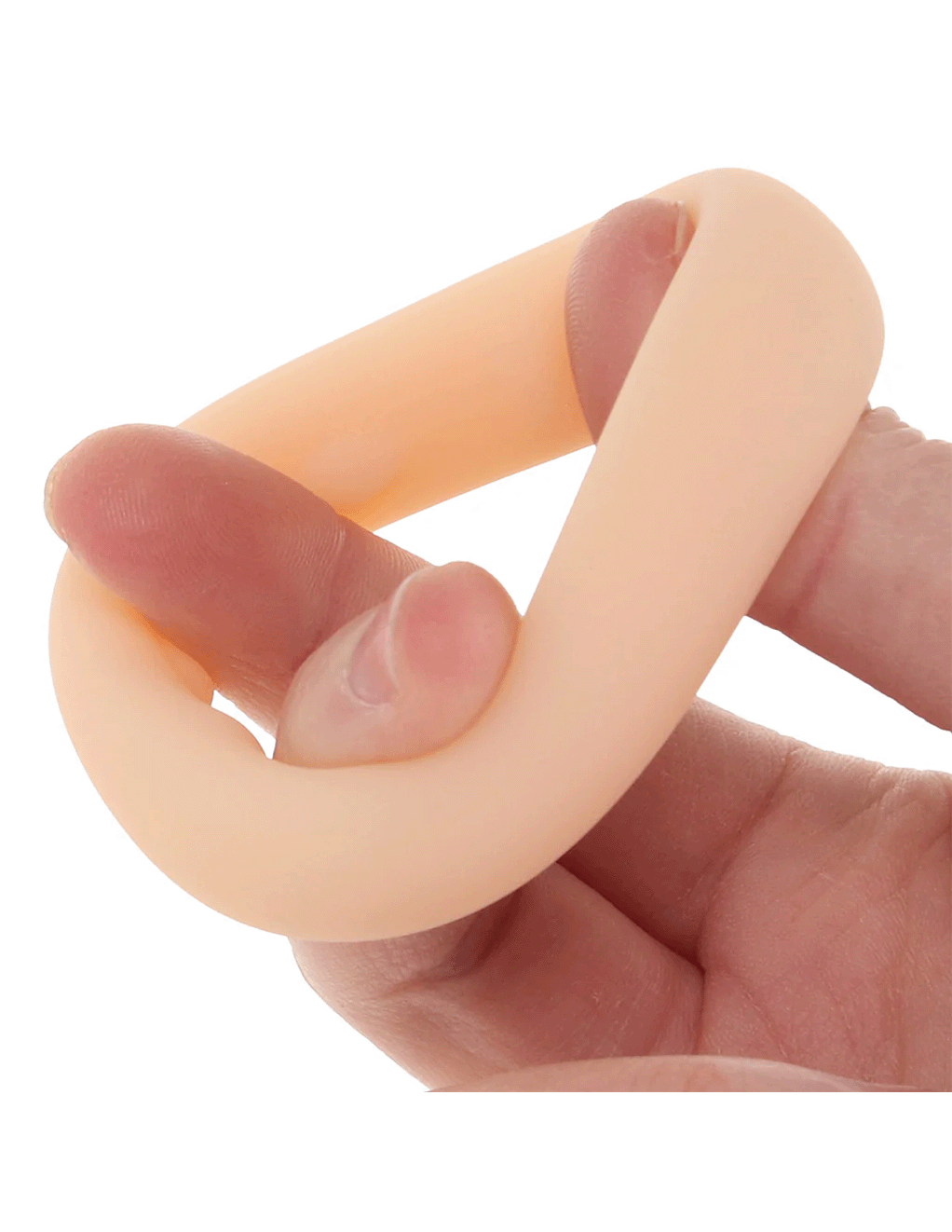 Gunner Liquid Silicone Super Stretchy Flesh Tone Cockring