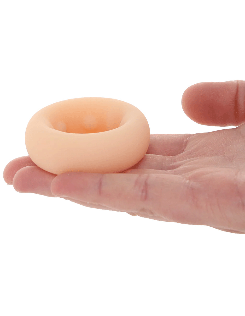 Gunner Liquid Silicone Super Stretchy Flesh Tone Cockring