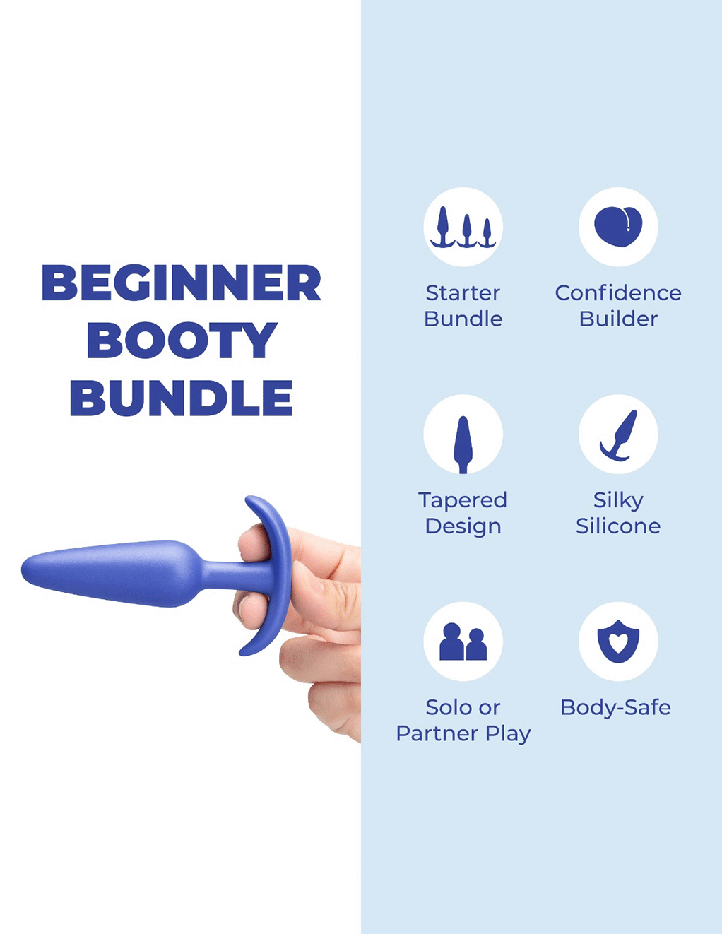 b-Vibe 3pc Beginner Booty Bundle