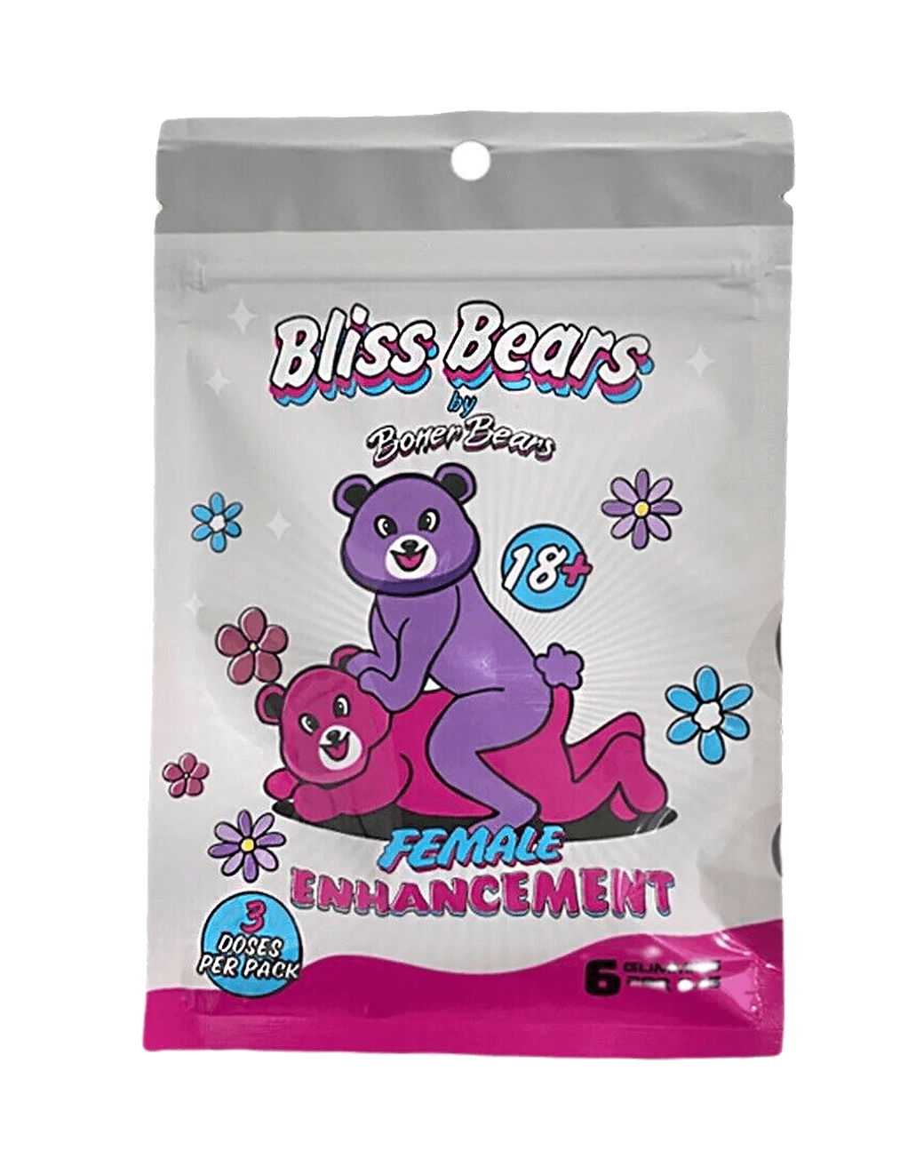 Bliss Bears Female Enhancement Gummies - 6ct - Main