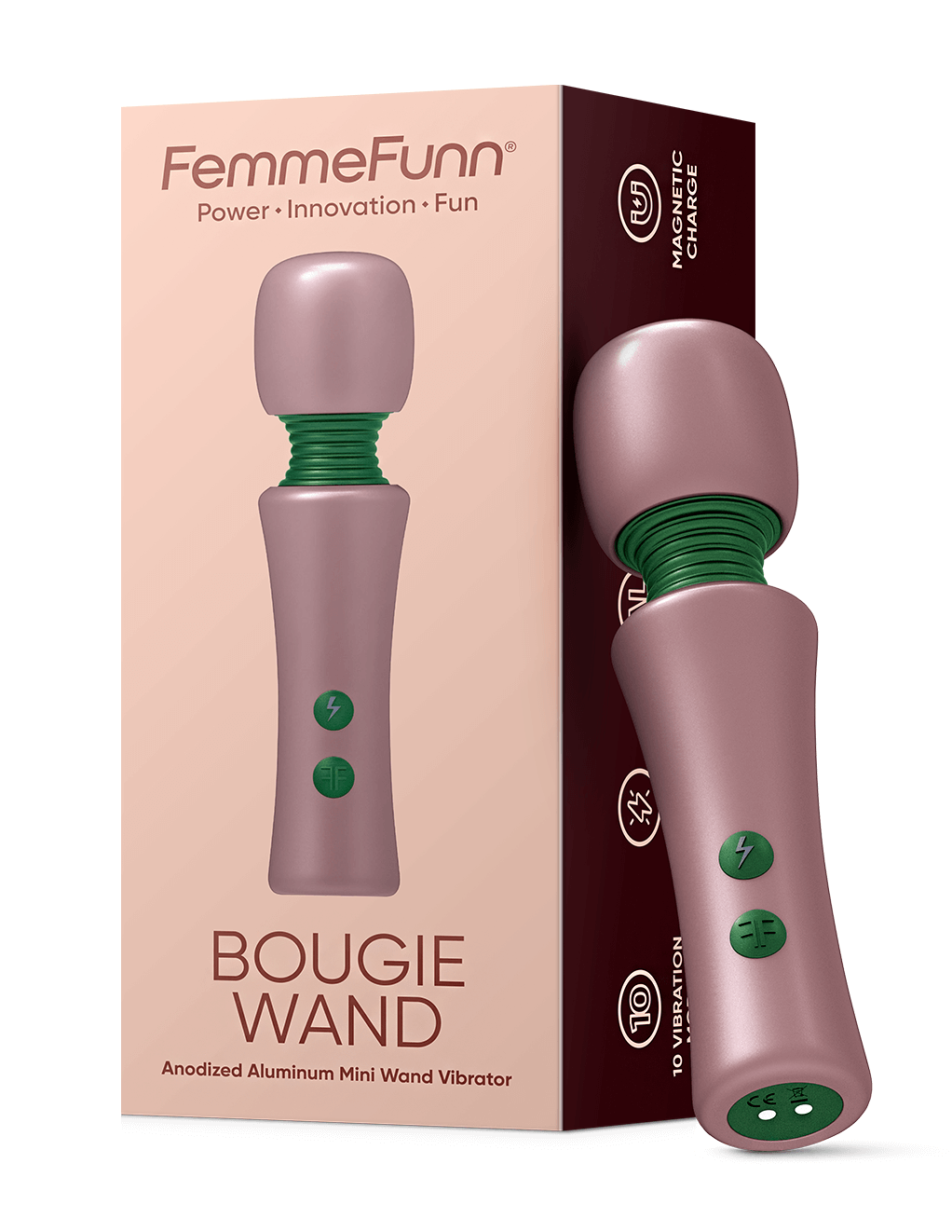Femme Funn Bougie Wand - Rose Gold - Product w/Box