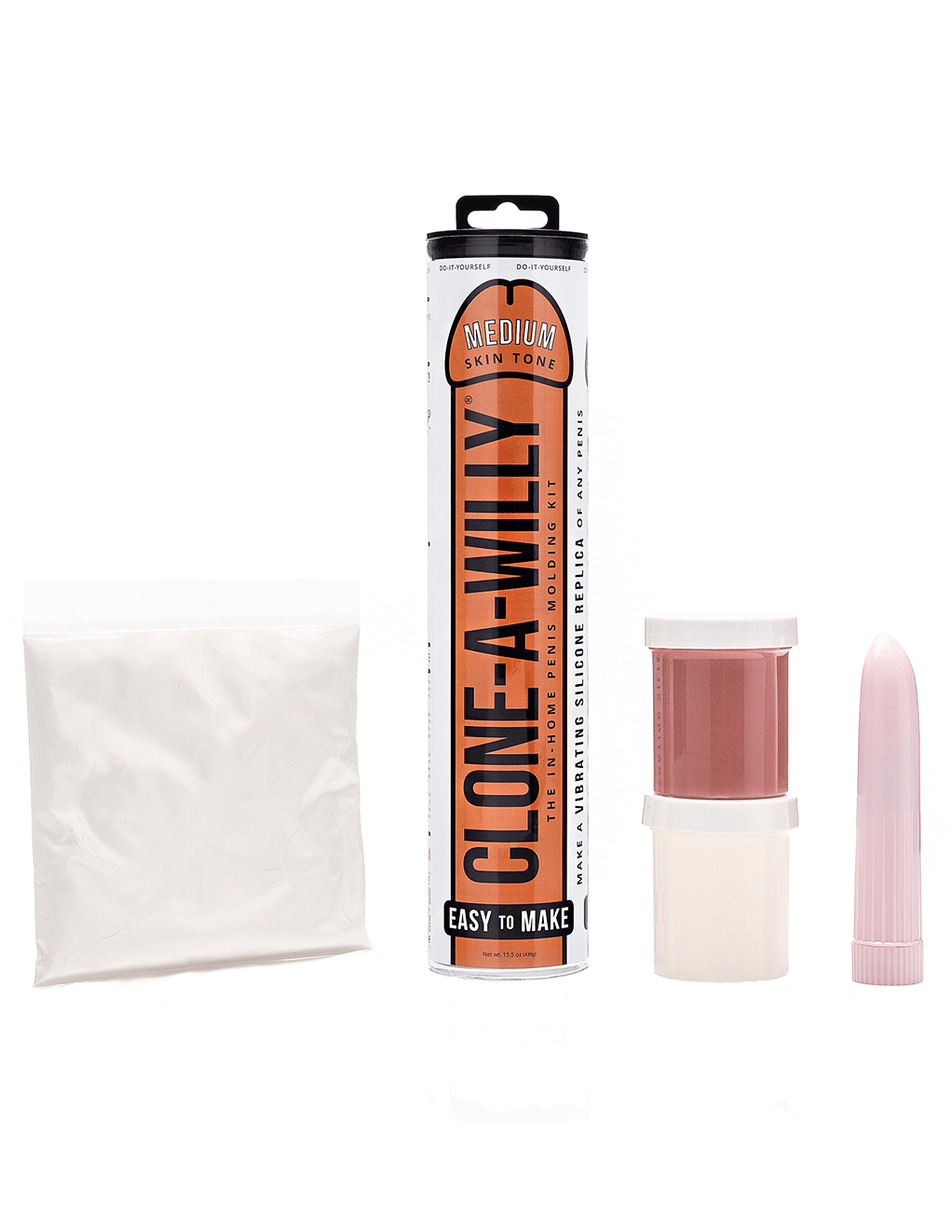 Clone A Willy Dildo Molding Kit - Caramel - WITB