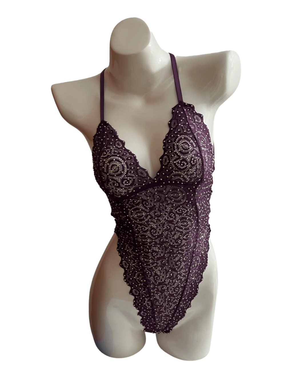 Candyland Crystal Lace Teddy