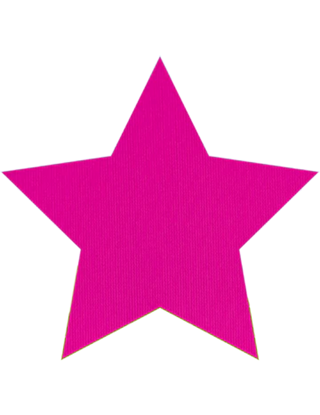 Candyland Crystal Teardrop Tri Top - Hot Pink - Color Swatch