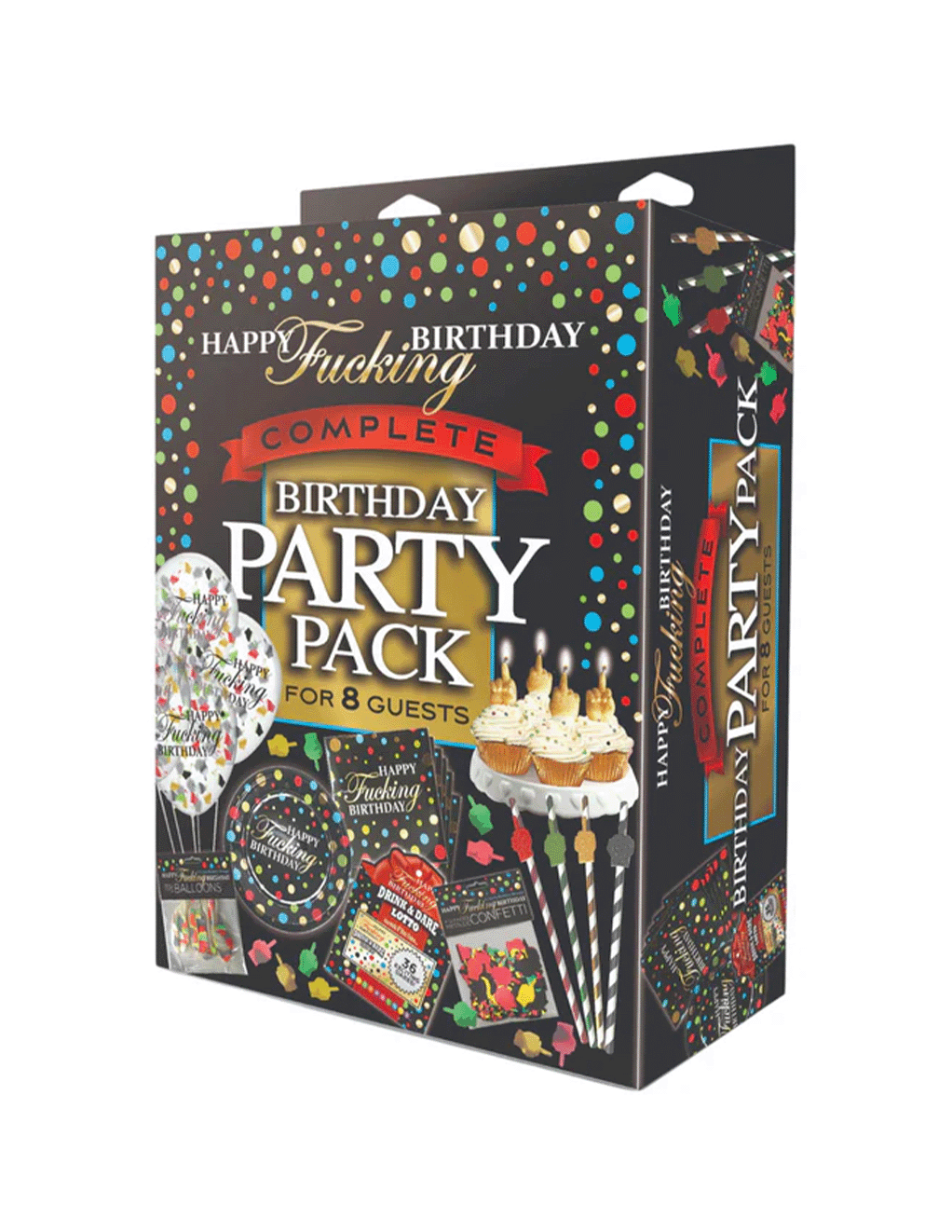 Happy Fucking Birthday Party Pack 8pc