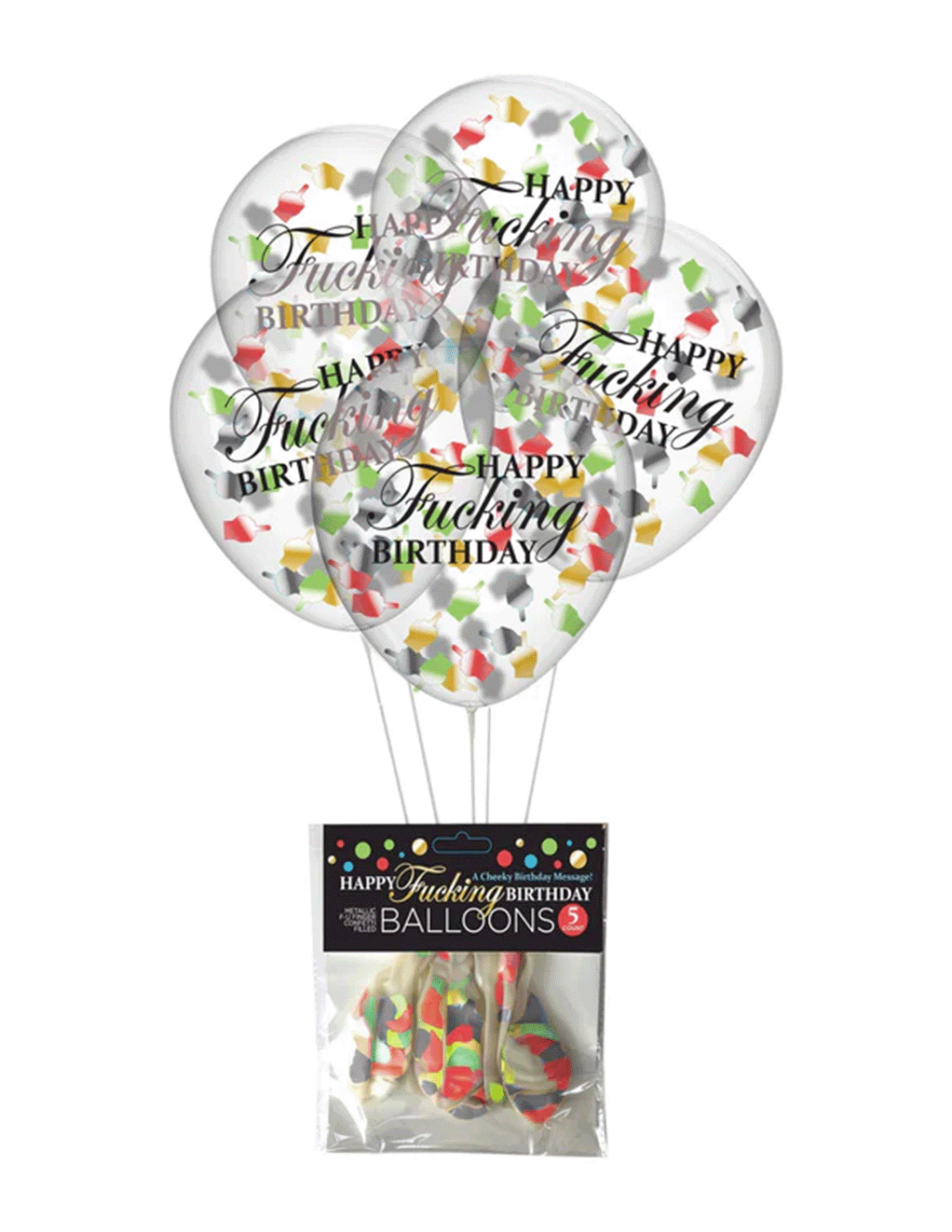 Happy Fucking Birthday Party Pack 8pc